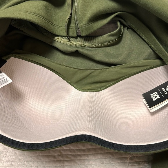 ADIDAS x IVY PARK Wild Pine Green Cropped Long Sleeve Size Plus Size NWT - Picture 5 of 16